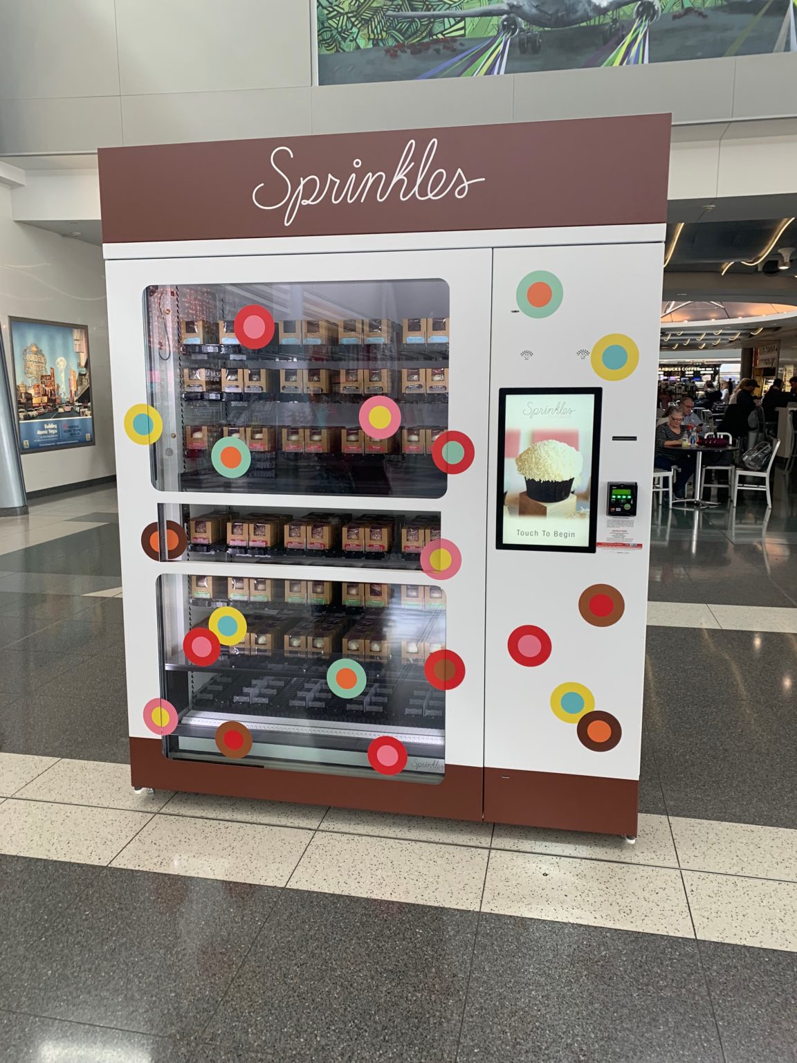 Lego vending machine at the airport in Las Vegas Stuck at the Airport