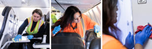Airlines reassure us that planes are clean and germ-free.