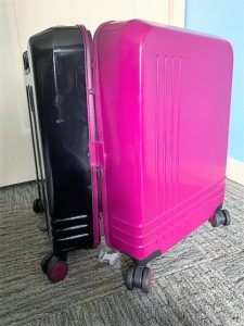 It came in the mail: Beautiful books and a snazzy suitcase