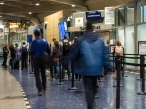 Hand sanitizer challenge at KCI Airport