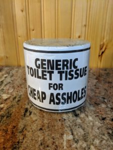 Snaps from the Toilet Paper Museum