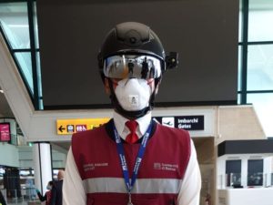 Airports upping their safety act with helmets and more
