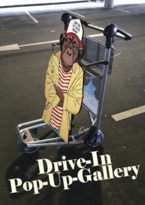 Airport art pop-up + charming ‘going nowhere’ video.