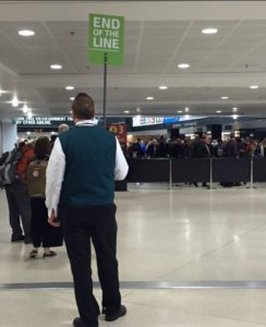 Airport security lines are long. Reserve your spot.