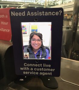Now the airport info booths are going virtual