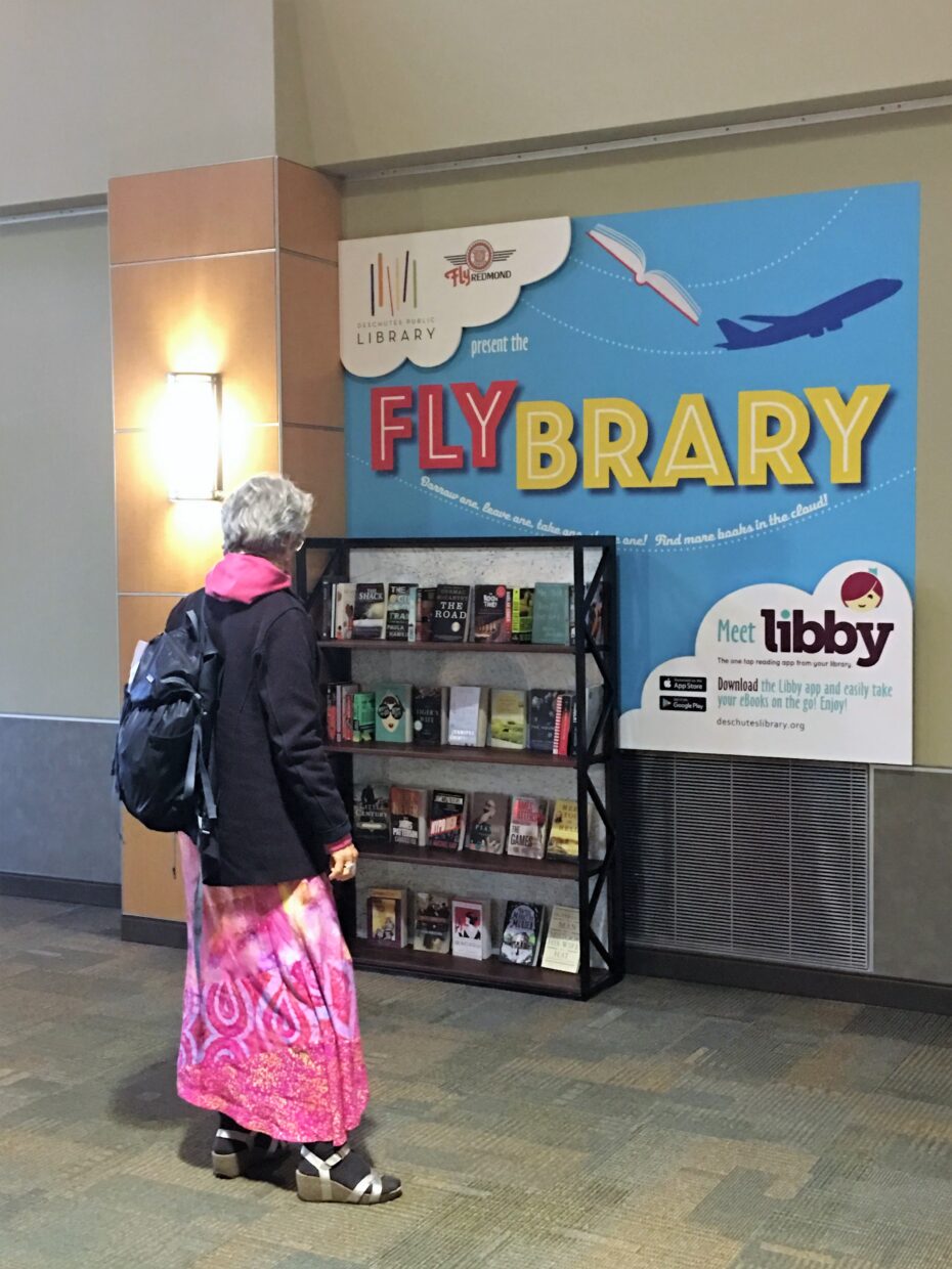 Nothing to read? Check out an airport library Stuck at the Airport