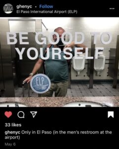 Chocolate at IND Airport; Motivational Mirrors at ELP Airport; Merch at CVG