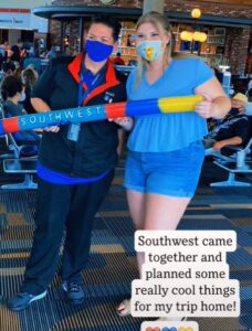 Yes, Southwest Airlines will check your pool noodle.