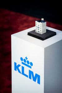 KLM unveils mini Delft House #102