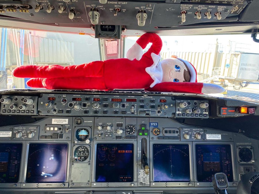 Airports & Airlines Having Holiday Fun