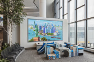 Terminal B West Concourse December 2021, Queens, New York, LaGuardia Gateway Partners