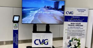 Sweepstakes in honor of CVG Airport’s 75th Birthday
