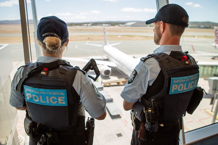 What happens if you have a loaded gun in your carry-on in Australia?