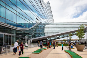 Free mini-golf at Denver International Airport