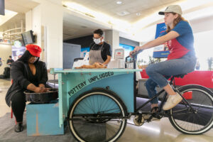 DEN’s ELF, PHL’s Pottery Bike & More Airport Fun