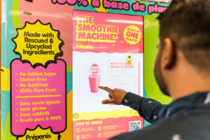 Cool Airport Amenity: Smoothie Vending Machines at YVR Airport