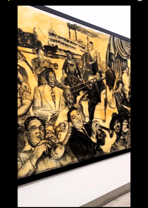100 Music Legends in 1 Mural At New Orleans International Airport