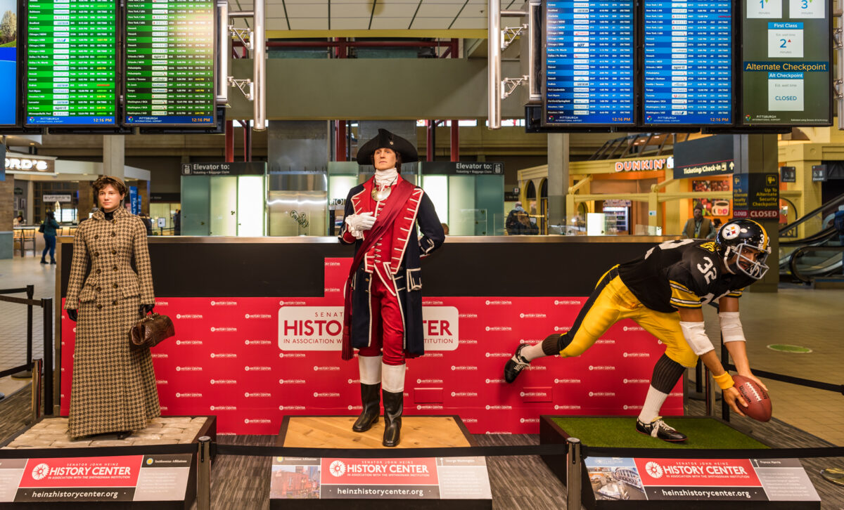 Statues at PIT Airport Now on View for All
