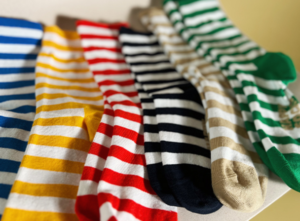 Airline socks for National Sock Day