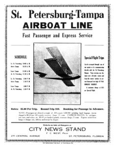 Jan 1: anniversary of the world’s 1st scheduled airline