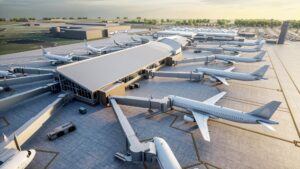 Airport upgrades, courtesy infrastructure funds