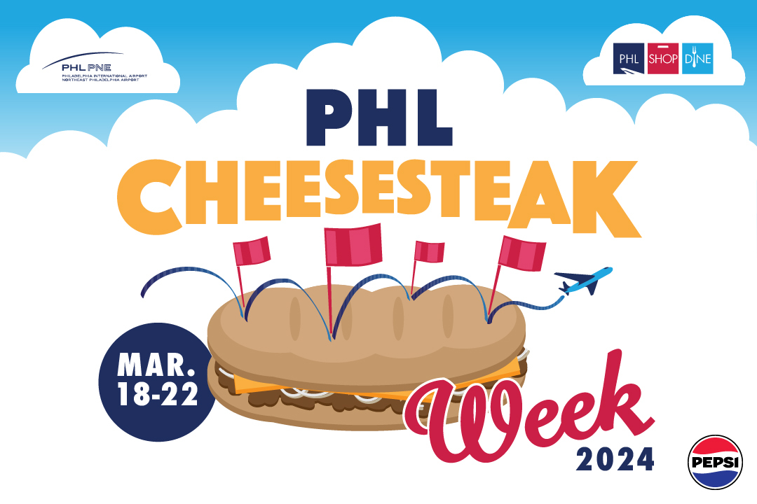 They’re celebrating Cheesesteak at PHL Airport