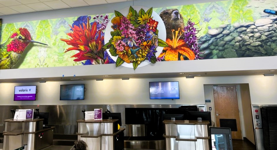 Fresh art at Reno-Taho International Airport