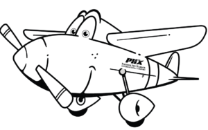 Stuck at the airport? Get a coloring book.