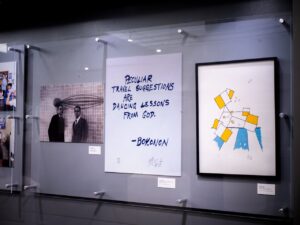 Kurt Vonnegut exhibit at Indianapolis Int’l Airport