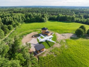 Finnish airplane hotel (with sauna). And a museum in a Chinese airport.