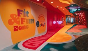 Airport fitness zones? Changi has a fun, new one