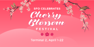 Cherry blossom festival at SFO