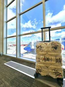 Stuck at The Airport: free tortillas at SAT