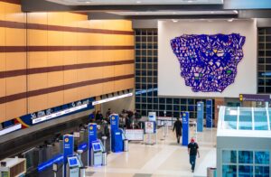 Fresh (upcycled) art at Albany Int’l Airport
