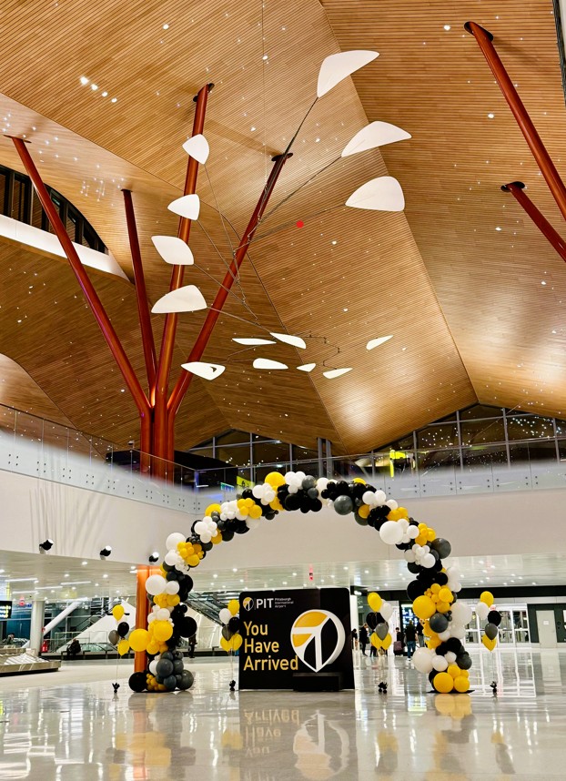 Snaps from Pittsburgh International Airport’s new terminal