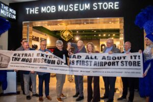 The Mob Museum lands at LAS airport