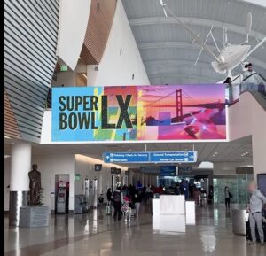 Airports, governors place bets on the Big Game