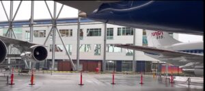 A rare glimpse of Wonder Woman’s invisible plane