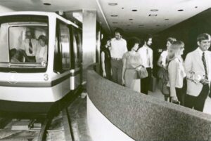 The subway Disney built for an airport