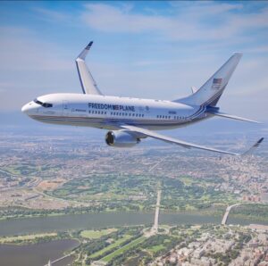 The “Freedom Plane” will fly Founding-era documents to 8 U.S. cities