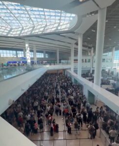 Brace for long lines and ICE (!) at many airports