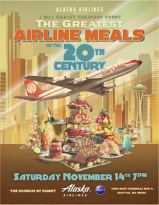 The history of airline meals in 7 courses – in Seattle